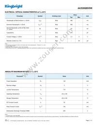 AA3528QBS/D09 Datasheet Page 2