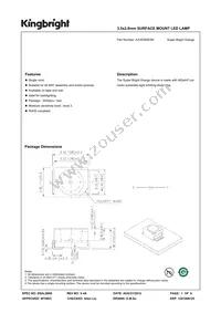 AA3528SESK Datasheet Cover