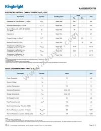 AA3528SURCKT09 Datasheet Page 2