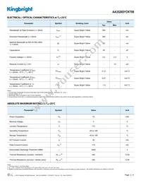 AA3528SYCKT09 Datasheet Page 2