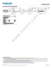 AA3528SYCKT09 Datasheet Page 4