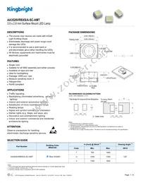 AA3528VRBXS/A-SC-AMT Datasheet Cover