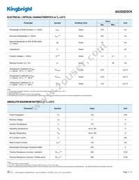 AA3528ZGCK Datasheet Page 2