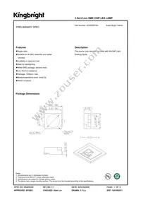 AA3529SYS/L Datasheet Cover