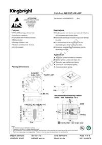 AA3535QB25Z1S Datasheet Cover