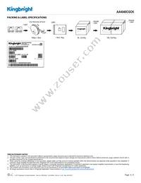 AA4040CGCK Datasheet Page 4