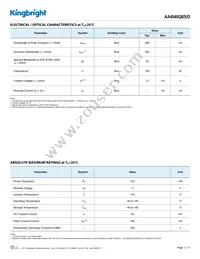 AA4040QBS/D Datasheet Page 2