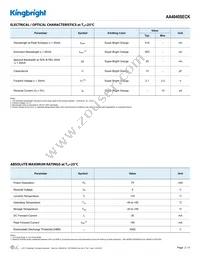 AA4040SECK Datasheet Page 2