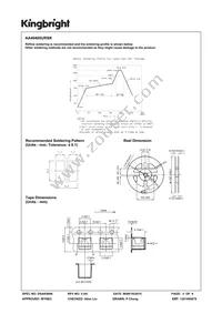 AA4040SURSK Datasheet Page 5