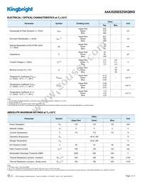 AAA3528SEEZGKQBKS Datasheet Page 2