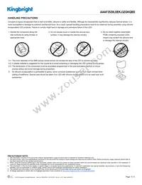 AAAF3529LSEKJ3ZGKQBS Datasheet Page 5