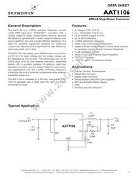 AAT1106ICB-0.6-T1 Datasheet Cover