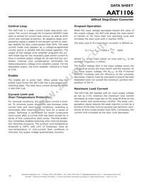AAT1106ICB-0.6-T1 Datasheet Page 10
