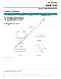 AAT1106ICB-0.6-T1 Datasheet Page 18