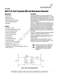 AAT1110IJS-3.3-T1 Datasheet Cover