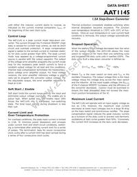 AAT1145IDE-0.6-T1 Datasheet Page 9