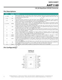 AAT1160IRN-0.6-T1 Datasheet Page 2
