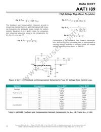 AAT1189IRN-0.6-T1 Datasheet Page 12