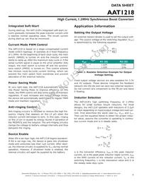 AAT1218IWP-5.0-T1 Datasheet Page 9