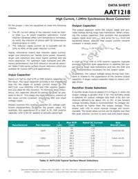 AAT1218IWP-5.0-T1 Datasheet Page 10