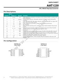 AAT1230IRN-1-T1 Datasheet Page 2