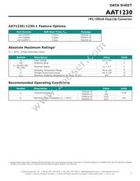 AAT1230IRN-1-T1 Datasheet Page 3