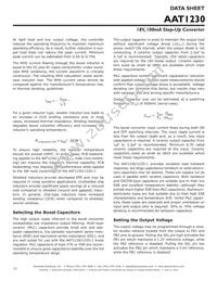 AAT1230IRN-1-T1 Datasheet Page 12