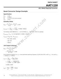 AAT1230IRN-1-T1 Datasheet Page 16