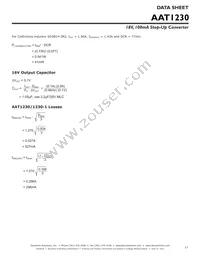 AAT1230IRN-1-T1 Datasheet Page 17