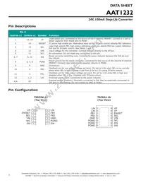 AAT1232ITP-T1 Datasheet Page 2
