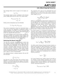 AAT1232ITP-T1 Datasheet Page 11