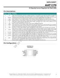 AAT1270IFO-T1 Datasheet Page 3