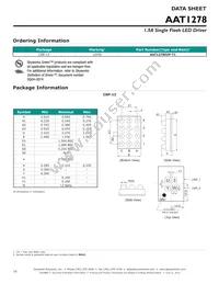 AAT1278IUP-T1 Datasheet Page 16
