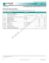 AAT1299IOQ-3.3-T1 Datasheet Page 4