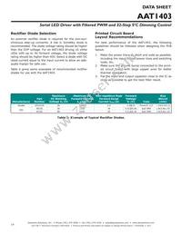 AAT1403IUQ-T1 Datasheet Page 14