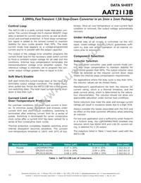 AAT2113BIXS-0.6-T1 Datasheet Page 12