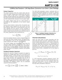 AAT2113BIXS-0.6-T1 Datasheet Page 14