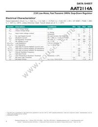 AAT2114AIVN-0.6-T1 Datasheet Page 4