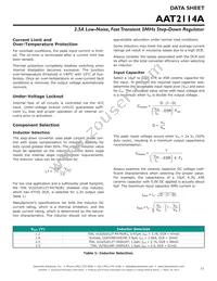 AAT2114AIVN-0.6-T1 Datasheet Page 11