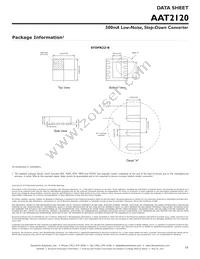 AAT2120IES-0.6-T1 Datasheet Page 19
