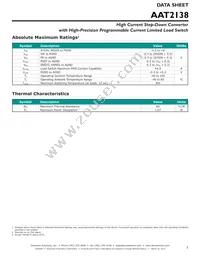 AAT2138IWO-0.6-T1 Datasheet Page 3
