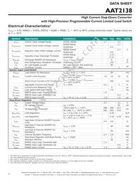 AAT2138IWO-0.6-T1 Datasheet Page 4