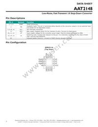 AAT2148IVN-0.6-T1 Datasheet Page 2
