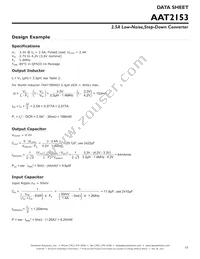 AAT2153IVN-0.6-T1 Datasheet Page 15