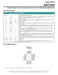 AAT2404IMK-T1 Datasheet Page 2
