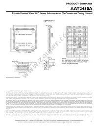 AAT2430AIDX-T1 Datasheet Page 3