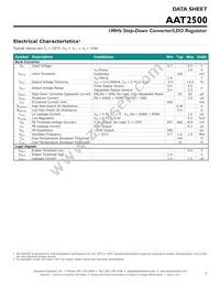 AAT2500IWP-AW-T1 Datasheet Page 5