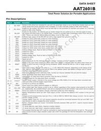 AAT2601BIIH-T1 Datasheet Page 3