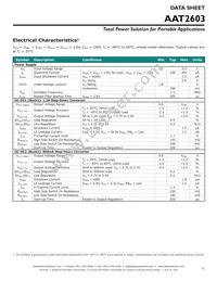 AAT2603INJ-1-T1 Datasheet Page 5