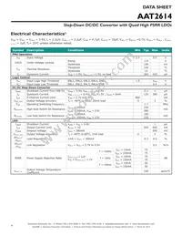 AAT2614IDG-2-T1 Datasheet Page 4
